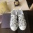 Valentino White Thick Soled Casual Canvas Shoes