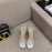 Valentino Summer Rivet Sheepskin High Heel Sandals Silver