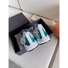 Valentino Autumn Winter Couple Color Matching Sneakers Blue