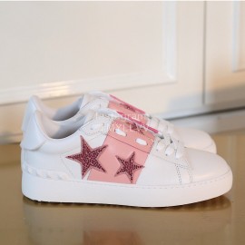 Valentino Classic Leather Pre-Fall Sneakers For Women
