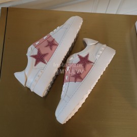 Valentino Classic Leather Pre-Fall Sneakers For Women