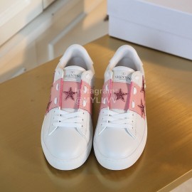 Valentino Classic Leather Pre-Fall Sneakers For Women