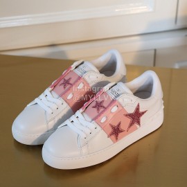 Valentino Classic Leather Pre-Fall Sneakers For Women