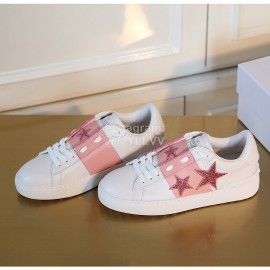 Valentino Classic Leather Pre-Fall Sneakers For Women