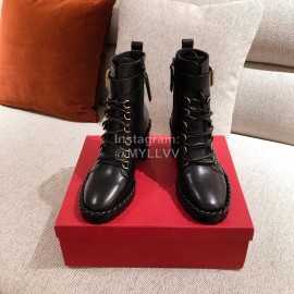 Valentino Autumn Winter Black High Heeled Boots For Women