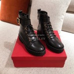 Valentino Autumn Winter Black High Heeled Women Boots