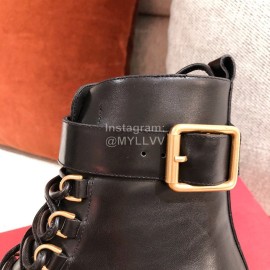 Valentino Autumn Winter Black High Heeled Women Boots