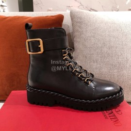 Valentino Autumn Winter Black High Heeled Women Boots