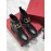 Valentino Black Calf Leather Martin Boots For Women