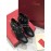 Valentino Black Split Grain Cowhide High Heel Boots For Women