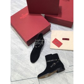 Valentino Fashion Rivet Short Boots For Women