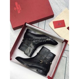 Valentino New Rivet Short Boots For Women