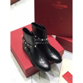 Valentino New Rivet Short Boots For Women