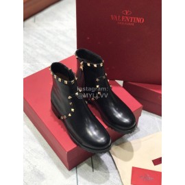 Valentino Classic Rivet Short Boots For Women