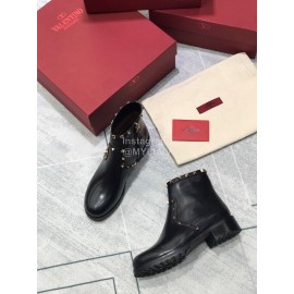 Valentino Classic Rivet Short Boots For Women