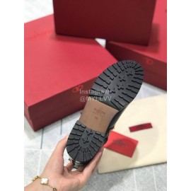 Valentino Classic Rivet Short Boots For Women