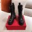 Valentino Autumn Winter Leather Thick Soled Boots Black