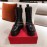 Valentino Autumn Winter Black Leather Thick Soled Boots