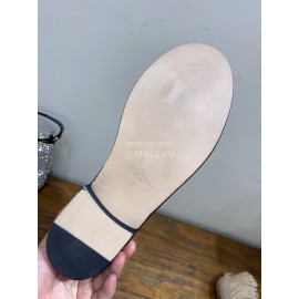 Valentino Autumn Winter New Lamb Fur Leather Casual Shoes