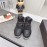 Valentino Onestud Cowhide High Top Sneakers For Men And Women Black