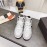 Valentino Onestud White Cowhide High Top Sneakers For Men And Women 