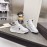 Valentino Onestud White Cowhide High Top Sneakers For Men And Women 