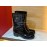 Valentino Fashion Rivet Rain Boots For Women Black