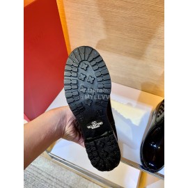Valentino Fashion Rivet Rain Boots For Women Black