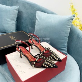 Valentino Rockstud Alcove Rivet High Heel Sandals For Women