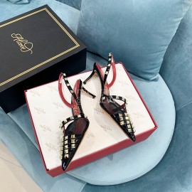 Valentino Rockstud Alcove Rivet High Heel Sandals For Women