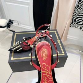Valentino Rockstud Alcove Rivet High Heel Sandals For Women