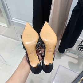 Valentino Rockstud Alcove Leather High Heel Sandals For Women