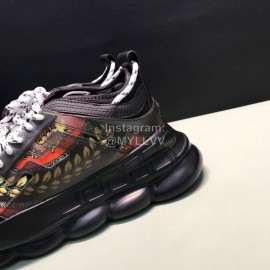 Versace Fashion Thick Soled Sneakers For Men And Women