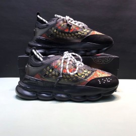 Versace Fashion Thick Soled Sneakers For Men And Women