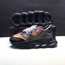 Versace Fashion Thick Soled Sneakers For Men And Women