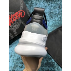 Versace New Leather Thick Soled Sneakers For Men And Women 