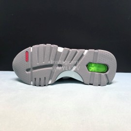 Versace Mesh Leather Thick Soled Sneakers For Men And Women 