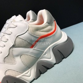 Versace Cowhide Mesh Thick Soled Sneakers For Men And Women 