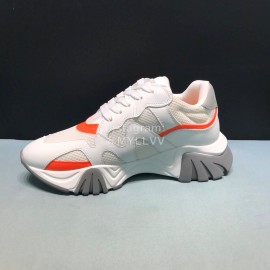 Versace Cowhide Mesh Thick Soled Sneakers For Men And Women 