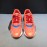 Versace Cowhide Mesh Thick Soled Sneakers For Men And Women Orange