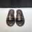 Versace Leather Casual Slippers For Men Black