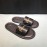 Versace Leather Casual Slippers For Men Black