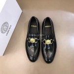 Versace New Patent Calf Leather Business Shoes For Men 