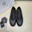 Versace Fashion Black Litchi Grain Cowhide Business Shoes For Men 