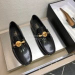 Versace Cowhide Hardware Buckle Business Shoes For Men