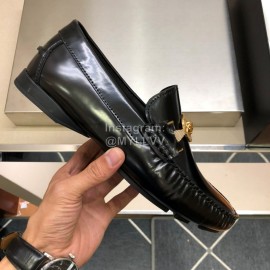 Versace Cowhide Hardware Buckle Business Shoes For Men