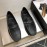 Versace Cowhide Business Shoes For Men Black