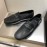 Versace Cowhide Business Shoes For Men Black