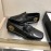Versace Black Cowhide Business Shoes For Men