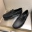 Versace Fashion Cowhide Business Shoes For Men Black
